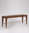 Pearl Solid Wood Bench In  Natural  Finish