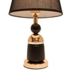 ELARE Modern Minimalist Gold-Plated Metal Table Lamp