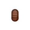 WOODENMOOD Rectangular Wall Rack