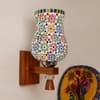Devansh Metal Electric Wall Light in Black Colour with Multi Shade Count of 1 Light