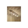 Funnel Brown Solid Wood Ceiling Light