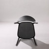 Kepler Brooks Serena Cafeteria Dining Chair in Black Colour