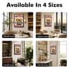 The Castle Decor Funny Bar Rules Wall Art Framed Painting 16x24 Inch (Style 1)