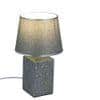 Grey Rectangular Base Table Lamp