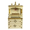 D'Dass Multi Color Mdf and Sheesham Wooden Temple With Cabinet For Pooja