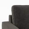 Apollo Compact Sofa Set (Colour : Smoke Grey, Cushion : Hard, Back Type : High Back, Seater : 3+1+1)