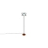 Etta Multicolour Cotton Shade Floor Lamp