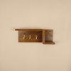 Preston Wooden Wall Shelf Organiser With Key Holders