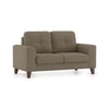 Verona Premium 2 Seater Fabric Sofa in Mist Brown Colour