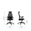 Wave Ergonomic Office Chair in Black Colour