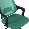 Ddeasirea Mid Back Ergonomic Chair in Dark Green Colour