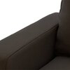 Apollo Sofa (Colour : Chocolate, Cushion : Soft, Seating Capacity : Left Aligned 2 Seater + Left Aligned Chaise)