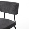 Yucca Fabric Dining Chair in Green Colour