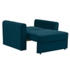 Melano  Pull Out Sofa cum Bed  in T Blue Colour