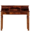 Sipo Sheesham Wood  Study Table In Honey Oak  Finish
