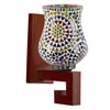 Devansh Solid Wood Electric Wall Light in Multi Colour with Multi Shade Count of 1 Light