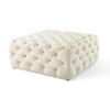 Leonex Ottoman Color in White