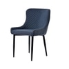 Loberona Fabric Dining Chair in Blue Colour