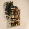 Ferguson Wooden Kitchen Storage Wall Shelf
