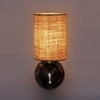 Devansh Metal Electric Wall Light in Antique Gold Colour with Beige Shade Count of 1 Light