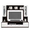 Benji Tv Unit 55 Inch Tv Wenge And Frosty White