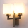 Eliante Modern Wall Lights Mild Steel & Fabric Material Antique & White Finish