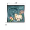 Cow Pichwai Canvas Wall Prints Canvas Wall Prints Set of 2 Multicolor Matte