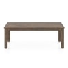 Atlas Solid Wood Bench In Danish Walnut Finish