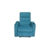 Carrera Fabric One Seater Manual Recliner in Green Colour