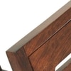 Kerry Solid Wood Dining Chair in Teak Finish & Wheat Brown Colour - Set of 2