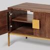 Banner Kiara Solid Wood Large TV Unit in Brown Colour