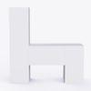 Joy Ride Study Table In White Colour