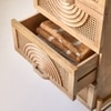 Ziggy Solid Mango Wood Chest of Drawer With 4 Drawer in Natural Finish