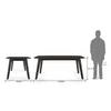 Galaxy 6 Seater Dining Table In American Walnut Finish