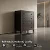 Walter Solid Wood Chest of Drawers in Mango Mahogany Finish