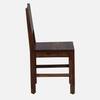 Noguchi Sheesham Wood Dining Chairs in Scratch Resistant Provincial Teak Finish Set of 2
