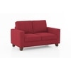 Apollo Neo 2 Seater Fabric Sofa In Salsa Red Colour