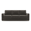 Apollo Compact Sofa Set (Colour : Smoke Grey, Cushion : Hard, Back Type : Regular, Seater : 3+1+1)