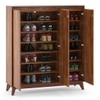 Webster 32 Pair Shoe Rack in Sheesham Finish