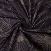 Uma Chocolate Shade Floral 400 TC Cotton Flat Double Queen Size Bedsheet with 2 Pillow Covers – Threads