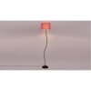 Donahue Pink Cotton Shade Floor Lamp