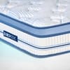 Posture Perfect - Doctor Recommended 5 Zone Dual Density Orthopedic Support layer 3 Zone Pocket Spring Mattress with Euro Top (78 x 36 in, 8 Inches)