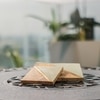 Ireka Home Earth’s Edge Wood and Resin Coaster Set – Set of 4