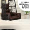 Premium Diesel Single Seater Spyder Swing Chair Brown