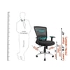 Stylish Ergonomic Office Chair Medium Back