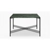 Grazia Square Metal Coffee Table In Black Finish