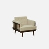 Samriddh 1 Seater Sofa In Beige Colour