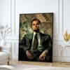 The Castle Decor Inspirational Wealth Quote Wall Art Framed Painting 20x30 Inch