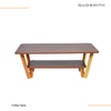 Darren Coffee Table in Columbian Walnut Finish
