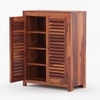 Kafano Shoe Rack In Honey Oak Color